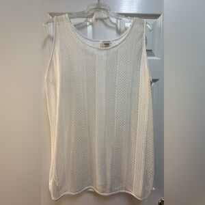 Sand Dollars White Vtg Women’s Cover Up Bathing Suit Mesh Made In USA One Size